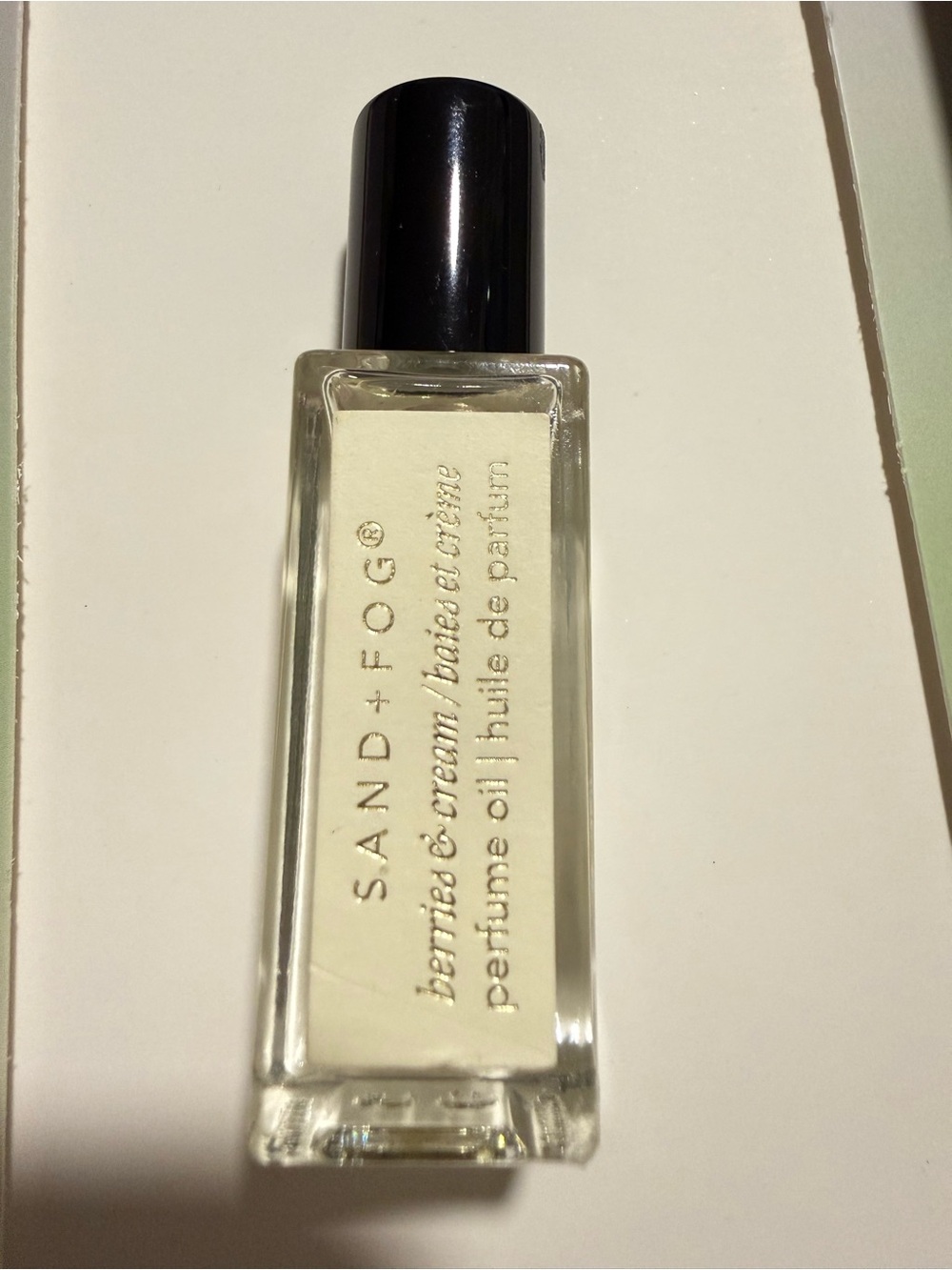 SAND + FOG Roll-On Perfume Oil in Cream
